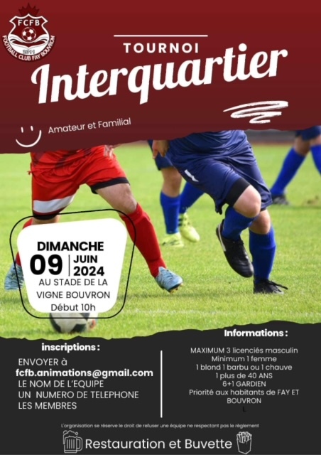 TOURNOI INTERQUARTIER