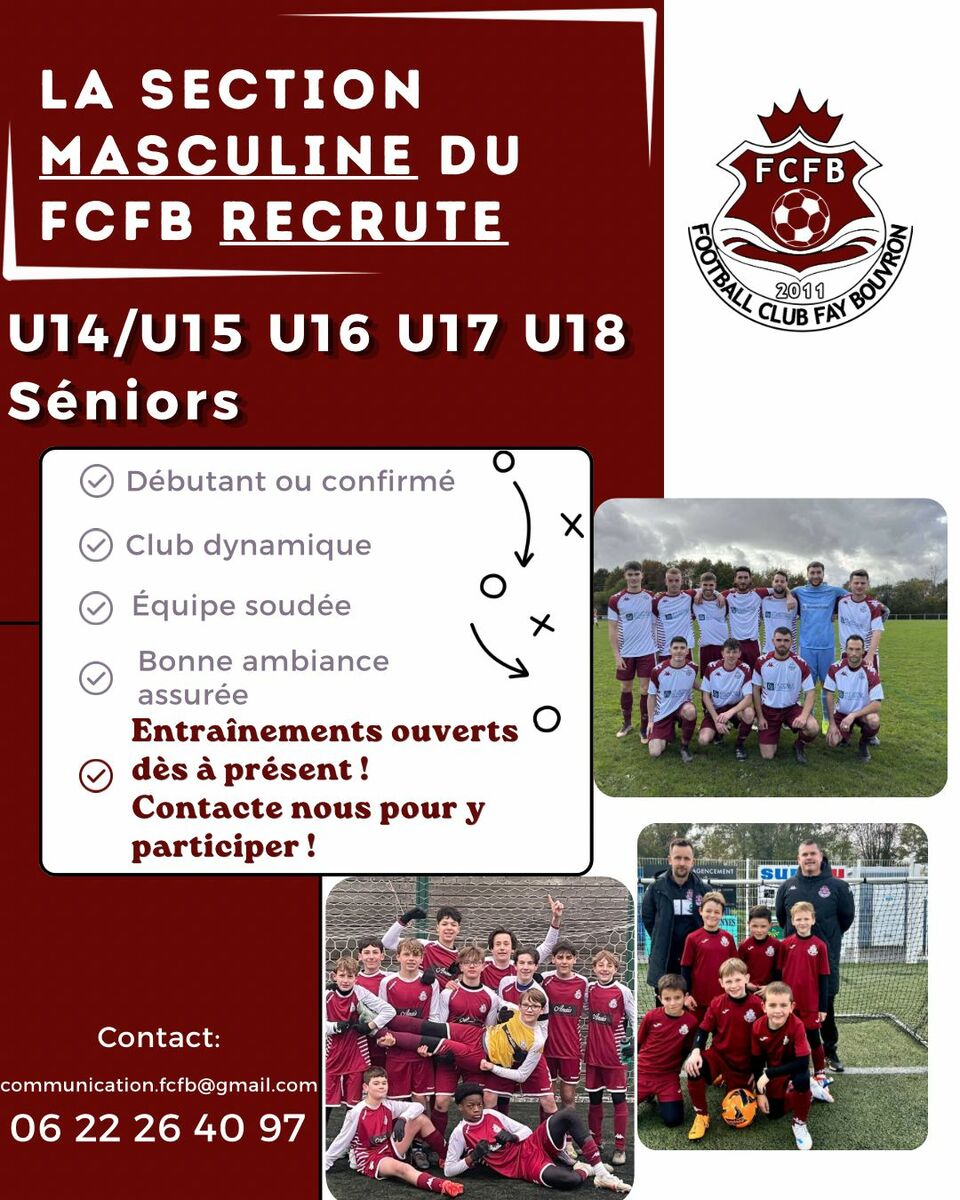 ENTRAINEMENTS OUVERTS