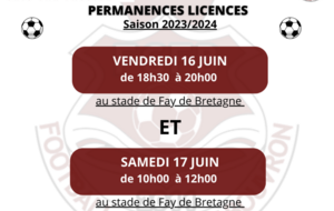 PERMANCENCES LICENCES