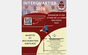 TOURNOI INTERQUARTIER